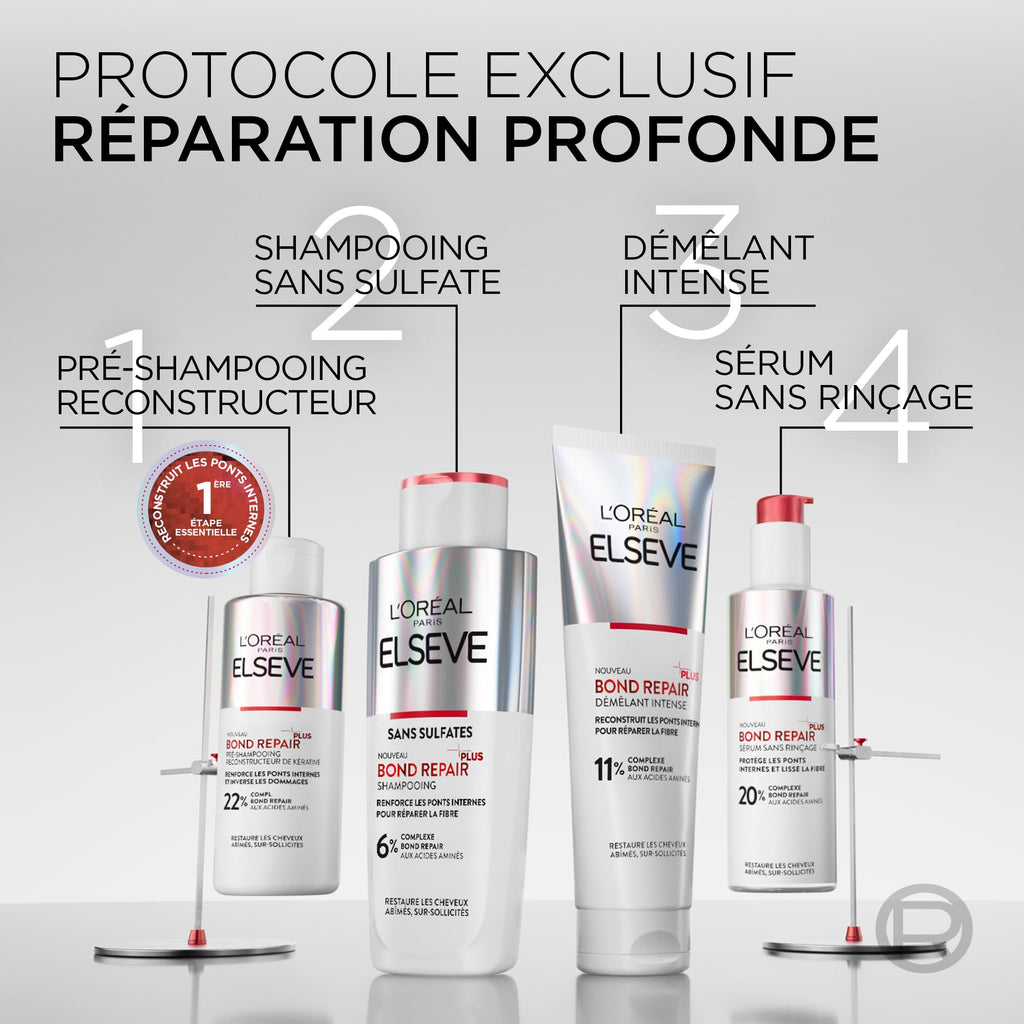 L'Oréal Paris Elseve Bond Repair Trio Réparation Cheveux Abîmés 200ml