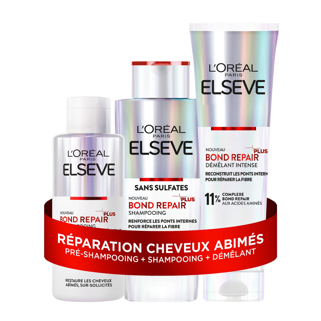 L'Oréal Paris Elseve Bond Repair Trio Réparation Cheveux Abîmés 200ml